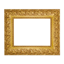 Stilrahmen Donauwelle Gold Art-Nr. 210 Querformat